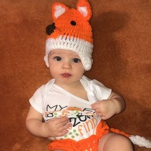 Crotchet fox outfit
